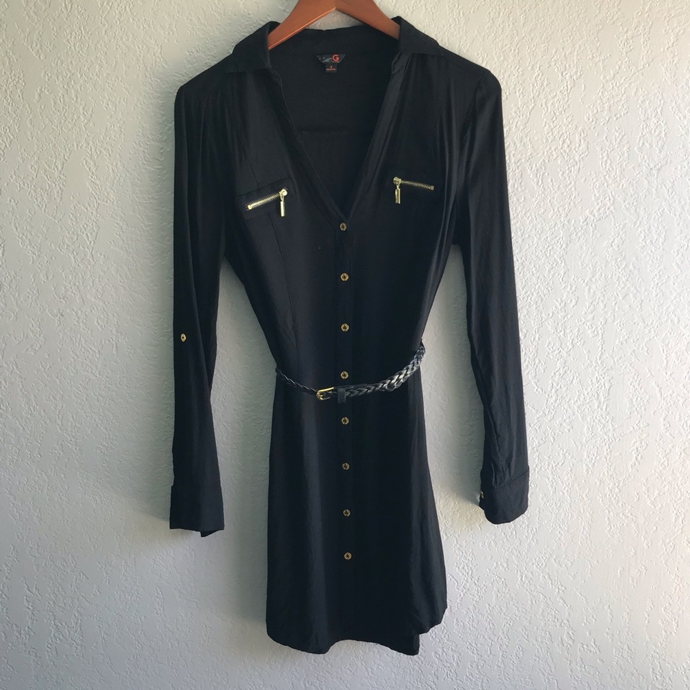 Guess Dress Shirt Dress